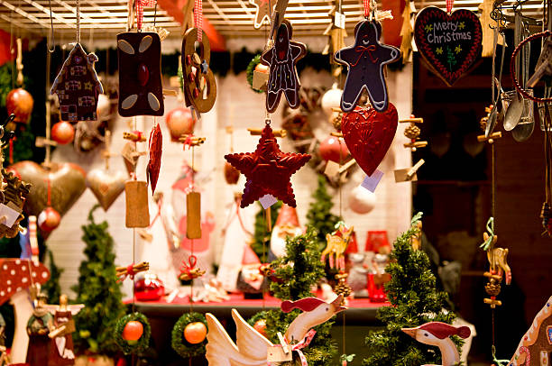 Gingerbread cookies and christmas toys