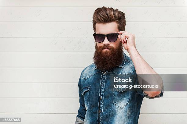 Rugged And Manly Stock Photo - Download Image Now - 20-29 Years, 2015, Adjusting