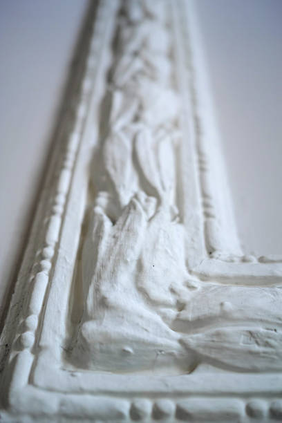 istock Close-Up To Plaster Work From Baroque Time 486340158