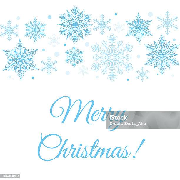 Merry Christmas Greetings Card Stock Illustration - Download Image Now - 2015, Abstract, Banner - Sign