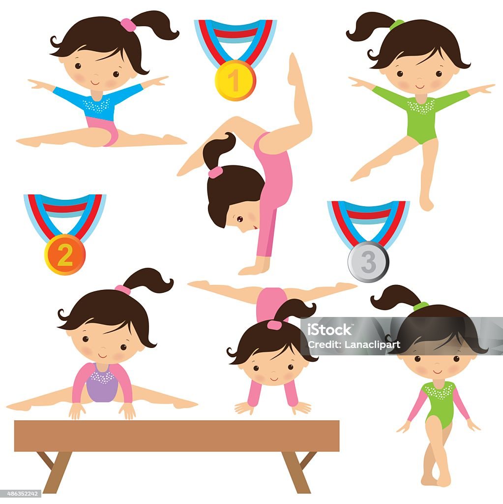 Gymnastics vector illustration Gymnastics stock vector