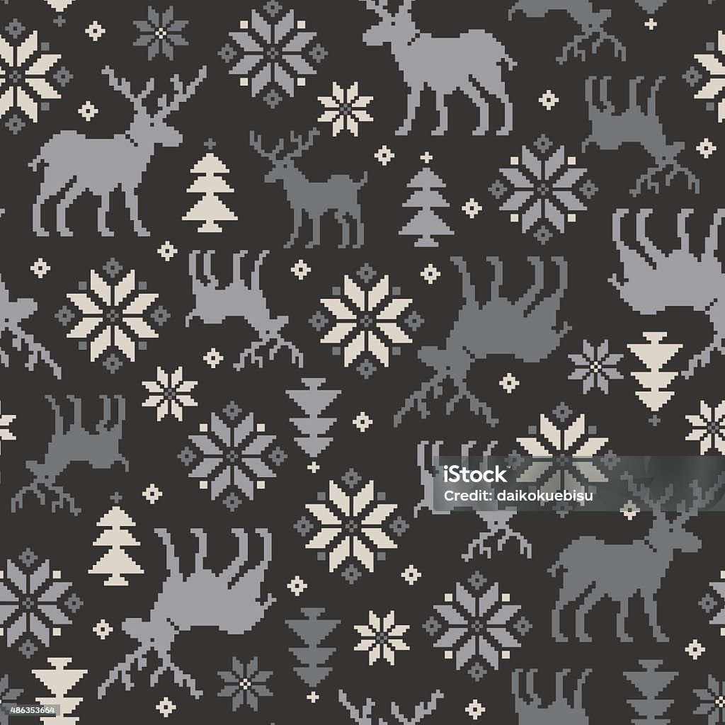 Nordic Pattern Abstract Nordic Design Pattern Stock Illustration - Download Image Now - 2015 ...
