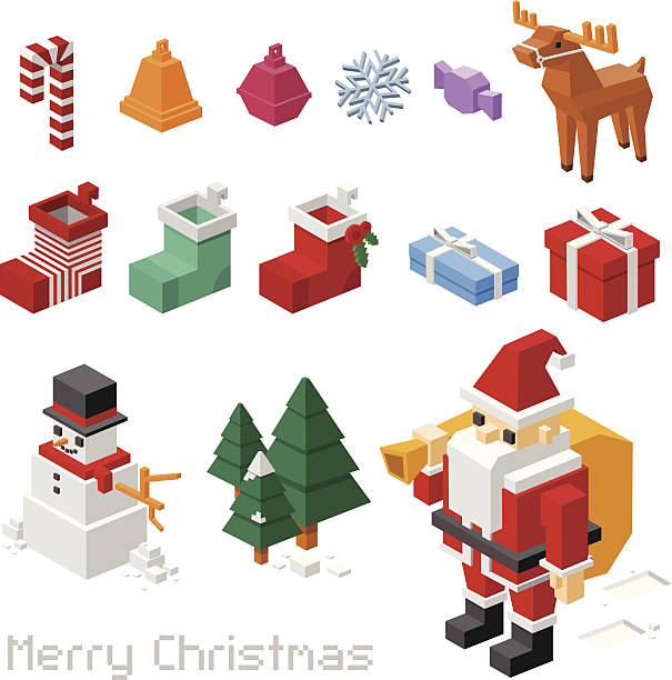 merry christmas - taffy stock illustrations