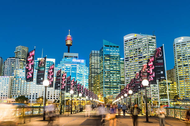 darling harbour - darling harbor zdjęcia i obrazy z banku zdjęć