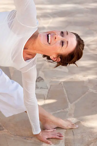 Photo of Happy yoga woman