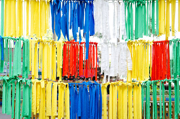 istock Colrful clothes on the market 486356291