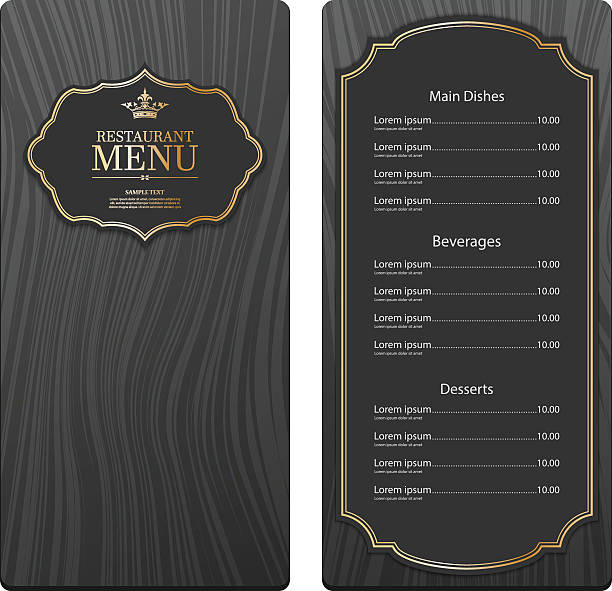 45,200+ Restaurant Menu Card Stock Photos, Pictures & Royalty-Free Images -  iStock | Restaurant menu card design