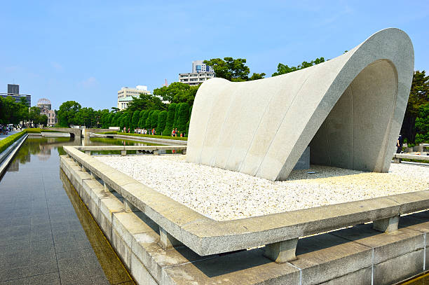 The Atomic bomb Dome World Heritage site is part of the Hiroshima Peace Memorial Park