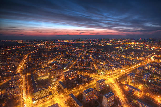 istock Night panorama of Wroclaw 486358493