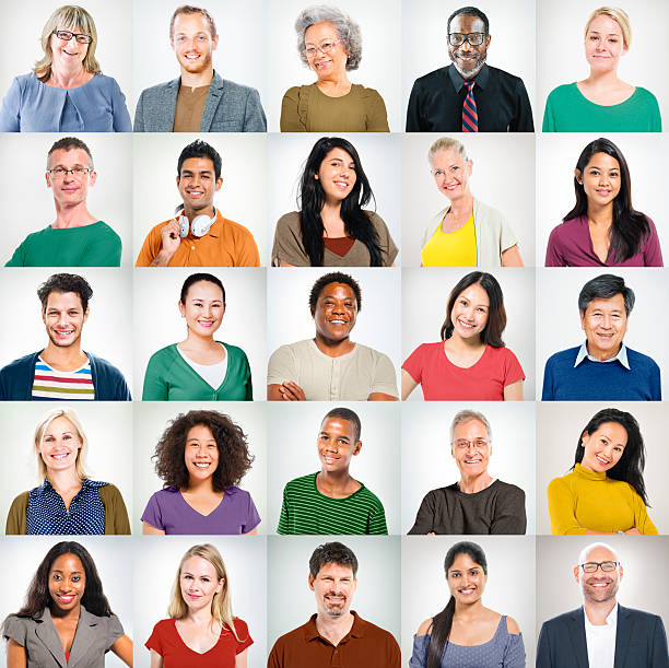 istock People Faces Portrait Multiethnic Cheerful Group Concept 486358774