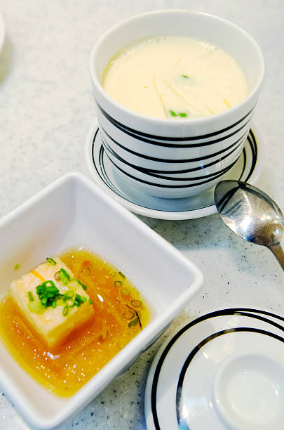istock Chawanmushi- Japanese steamed egg custard 486360957