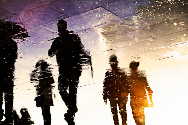 istock Silhouettes Of The Rain 486374756