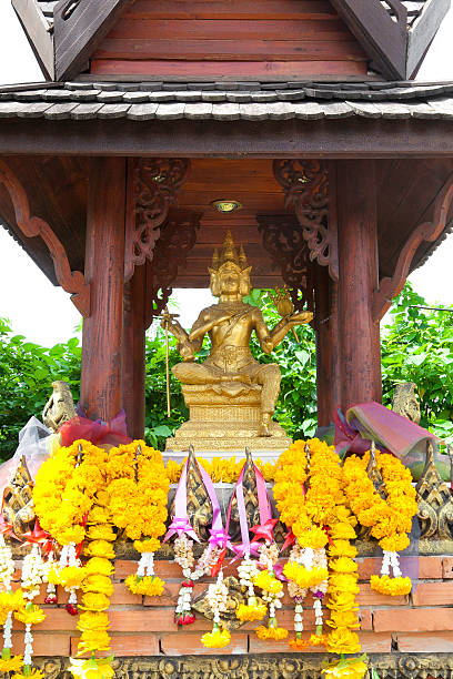 istock Buddha in a Chinese temple thailand 486375322