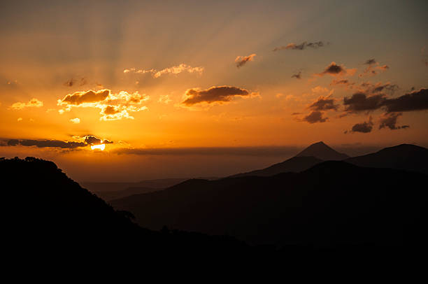 istock Sunrise from Telica Volcano, Nicaragua 486375450