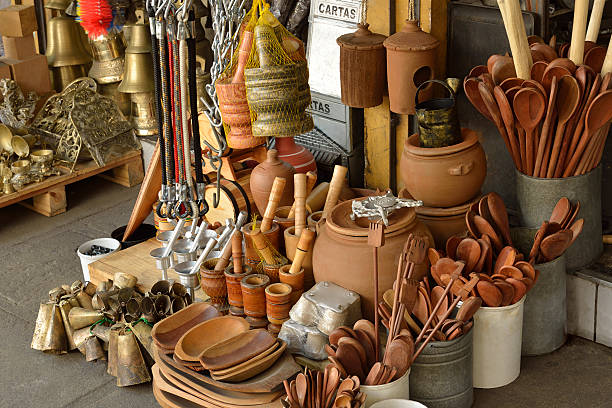 istock Tent wooden spoon 486375481