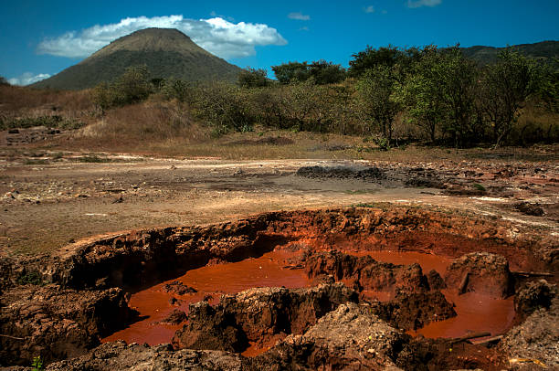 istock Volcan Telica at the base, Nicaragua 486375542