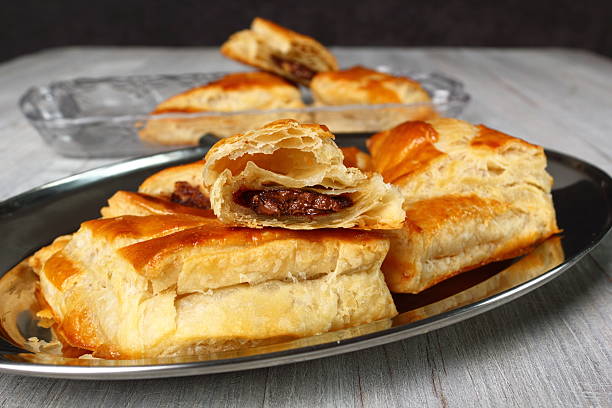 istock Chocolate Croissants with Puff Pastry 486378891