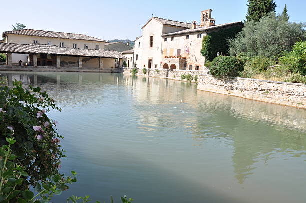 istock Old thermal baths in Bagno Vignoni Tuscany 486380784