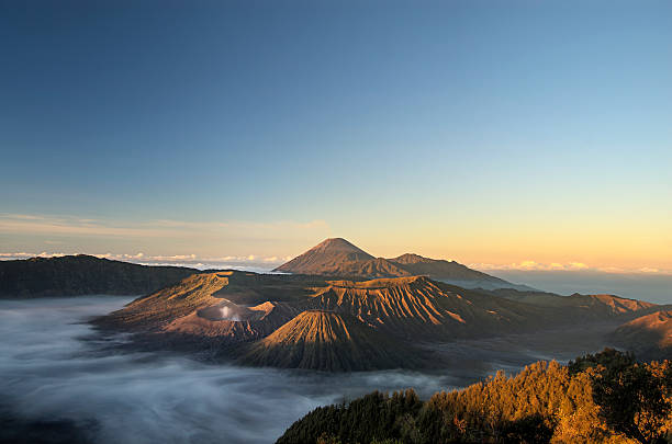 istock Sunrise at Bromo mountain, Indonesia 486387678
