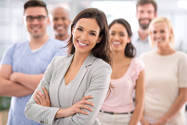 istock With her guidance your company will succeed 486389955