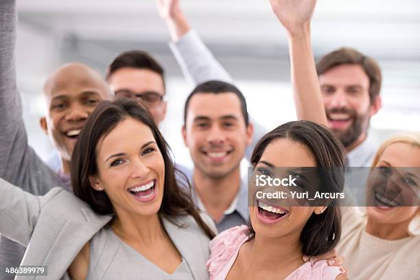 Weve Made It To The Big Time Stock Photo - Download Image Now - 20-29 Years, Adult, Adults Only