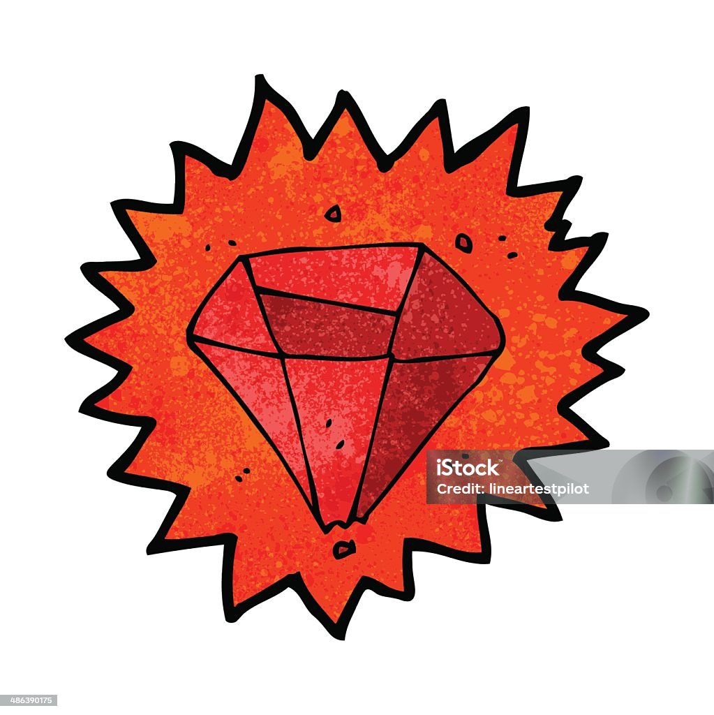 Cartoon Ruby Pattern Cartoon Ruby Stock Illustration - Download Image Now - Cheerful, Clip ...