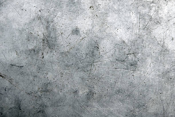 grunge de textura de metal fundo - coçar imagens e fotografias de stock