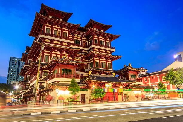 istock Temple in Singapore Chinatown 486391337
