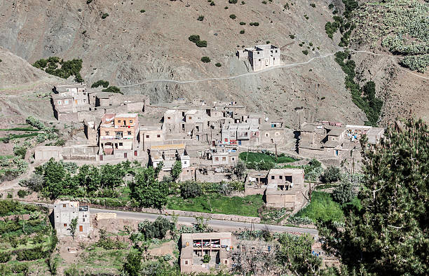 istock Village in the Ourika Valley, Morocco 486392303