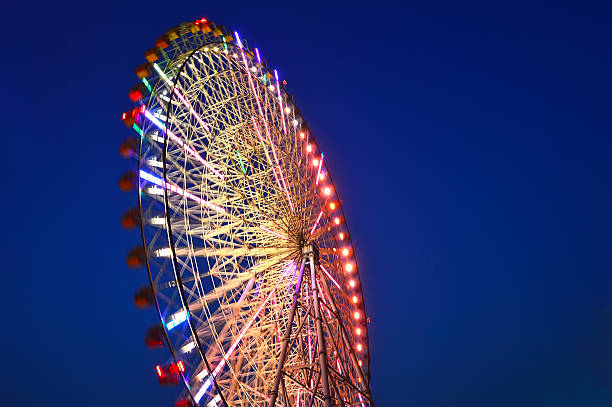 istock Cosmo World in Osaka at the night, Japan 486392735