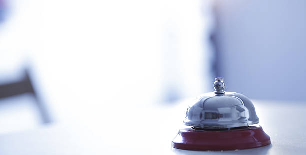 istock Close up photo of a bell 486395671