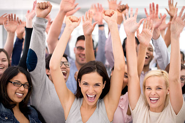 istock Celebrating business success 486396697