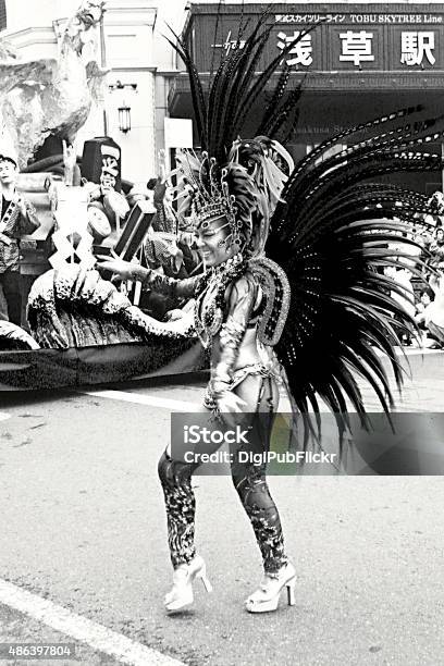 The 34th Asakusa Samba Carnival Stock Photo - Download Image Now - 2015, Asakusa, Dancer