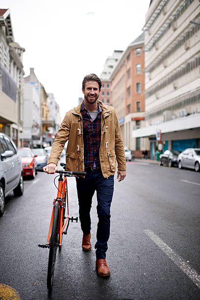 istock Beating the traffic with my bike 486402790