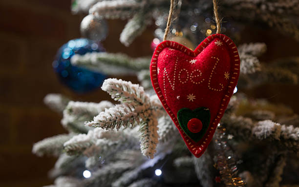 istock Christmas decoration with the word Noel on it, on a Christmas tree 486407778