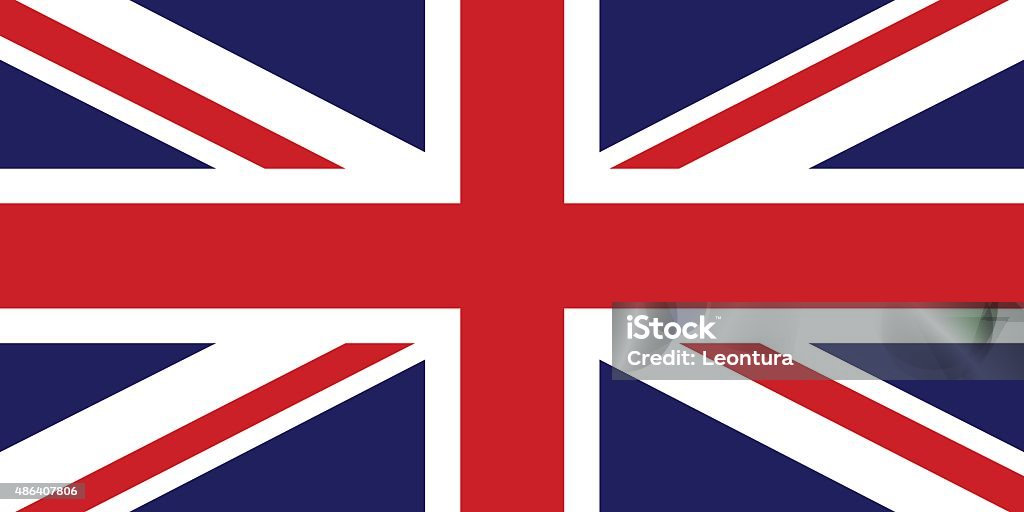 Union Jack - arte vectorial de Bandera del Reino Unido libre de derechos