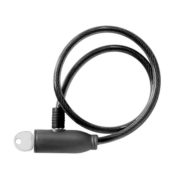 istock Bike Lock isolated on white background 486408598