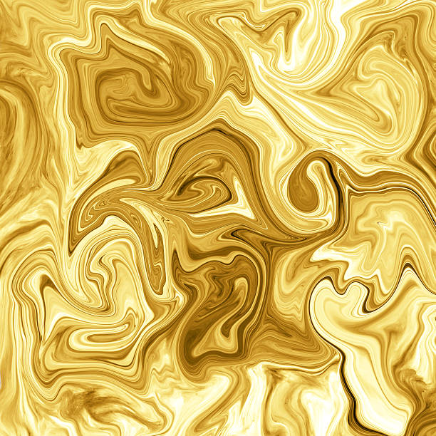 istock Creative background with abstract acrylic painted waves. Beautif 486409090