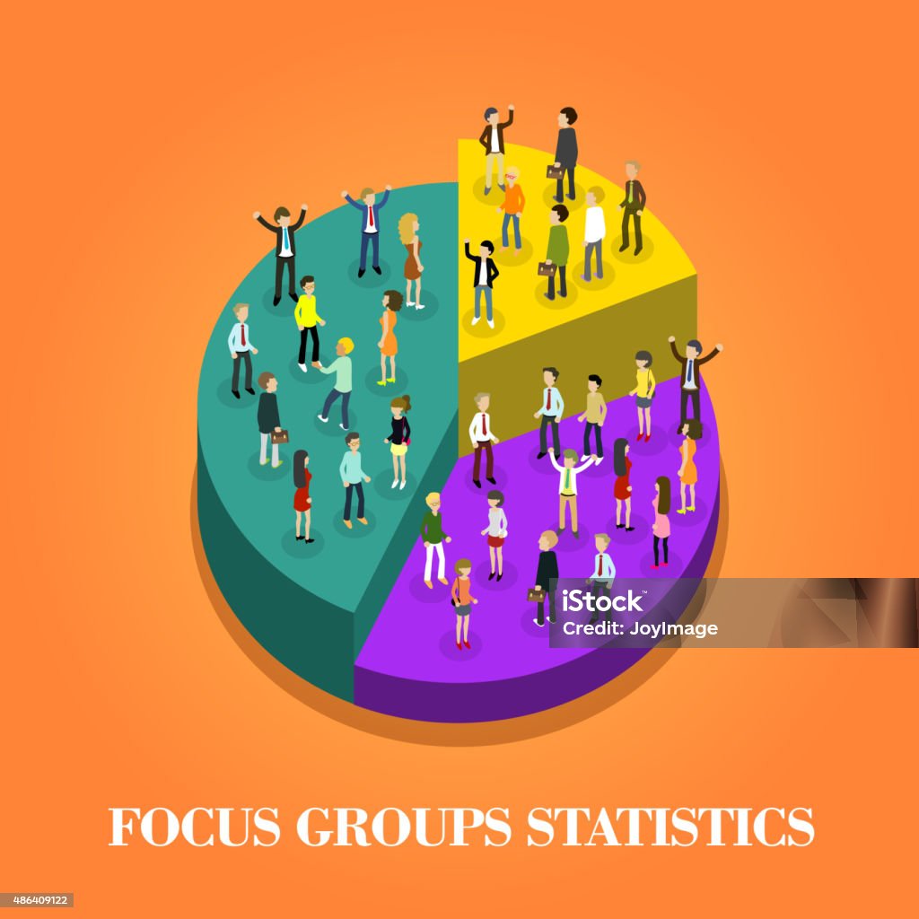 Focus Group Graph Focus Group Statistics Stock Illustration - Download Image Now - 2015 ...