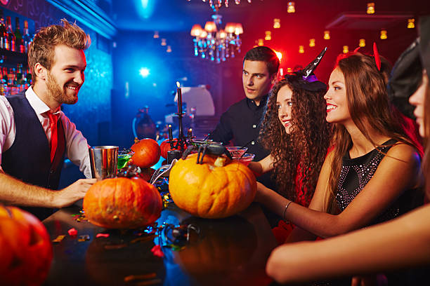 istock Halloween party at club 486409662