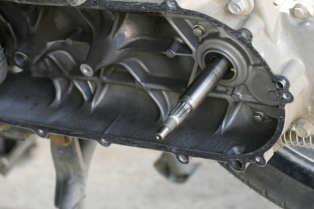 istock the pulley and belt of motorcycle 486414074