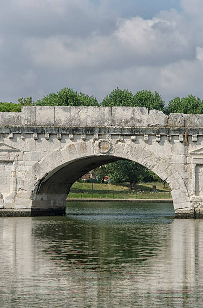 istock Close up of the Roman bridge 486414802