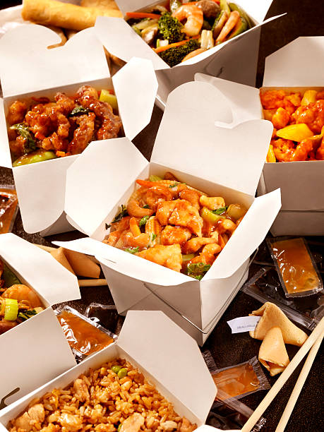 istock Chinese Take Out, Cashew Chicken and Vegetables 486414850