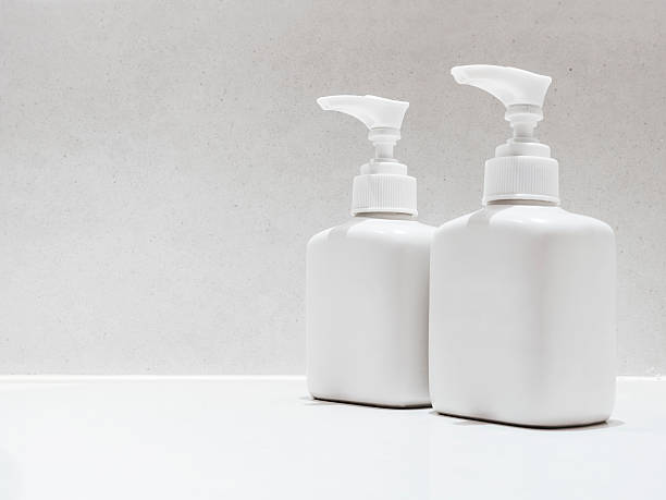 istock Mock up Bottles cosmetic Bath Shampoo Soap Spa toiletries 486416050