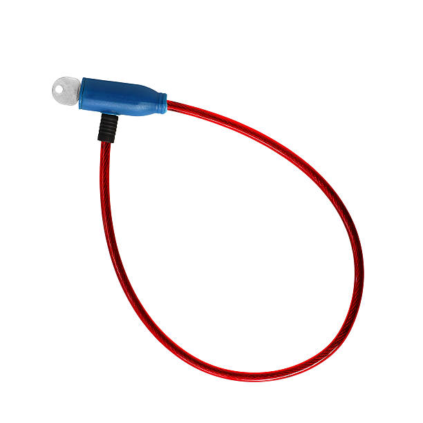 istock Bike Lock isolated on white background 486417044