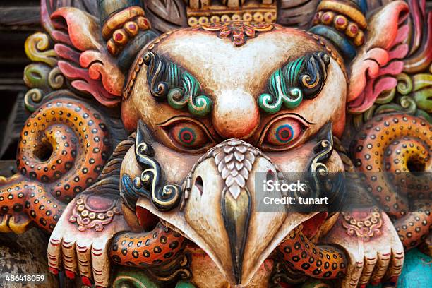 Traditional Mask Of Garuda Stock Photo - Download Image Now - Animal, Buddhism, Capital Cities