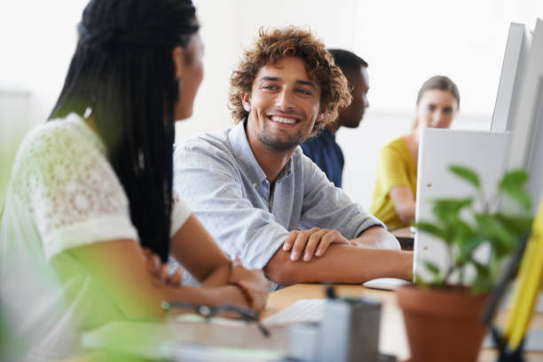 istock Good job, great coworkers! 486421661