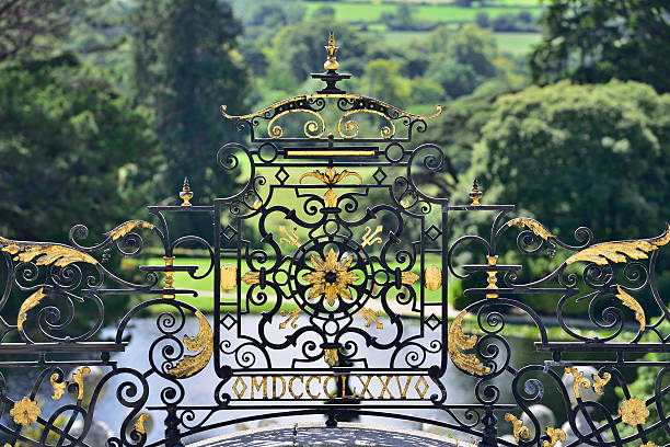 Triton Lake - Powerscourt Estate, Ireland (County Wicklow) stock photo