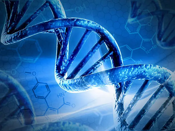Photo of DNA background