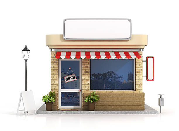 istock Concept of shop. 486426850